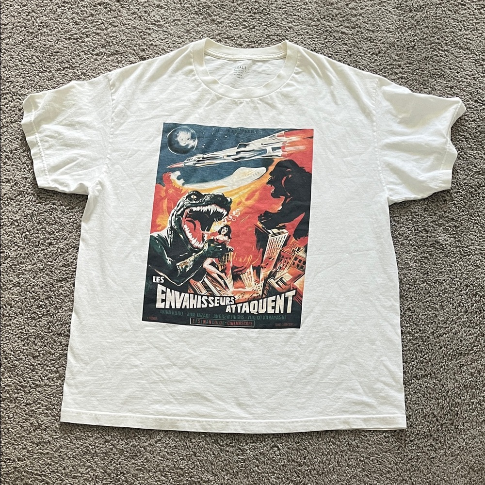 Brandy Melville Graphic White T-Shirt